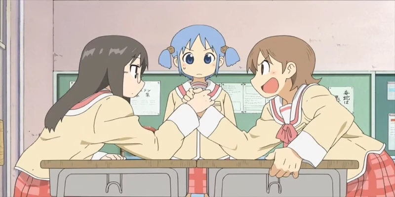 Nichijou – Hài hước hỗn loạn đầy thú vị