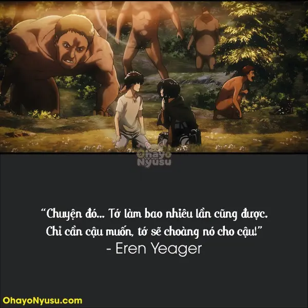 Chuyện đó… Tớ làm bao nhiêu lần cũng được. Chỉ cần cậu muốn, tớ sẽ choàng nó cho cậu! - Mùa 2 Tập 12